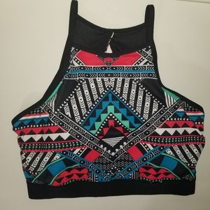 Womens Xersion Long Line Sports Bra - Large